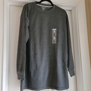 Architect Jean Co Mens Grey Waffle Shirt XL